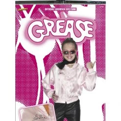 Smiffys Grease Boys T-Bird Girls Pink Lady Jacket 10 Smiffys Grease Boys T-Bird Girls Pink Lady Jacket