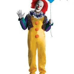 Rubie's Pennywise IT Deluxe Clown And Wig Mens Halloween Costume