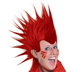 Balloon Agencies Wigs Mohawk Game Day Sports Coloured High Spikes Party Wig Costume Accessory 17 Balloon Agencies Wigs Mohawk Game Day Sports Coloured High Spikes Party Wig Costume Accessory