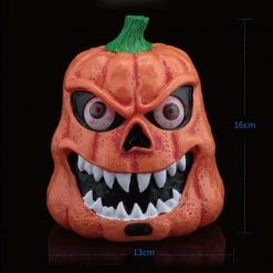 Aussie Toys Talking Pumpkin Flashing Eyeballs Scary Sounds Motion Activated Halloween Prop 14 Aussie Toys Talking Pumpkin Flashing Eyeballs Scary Sounds Motion Activated Halloween Prop