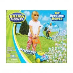 Kmart Home & Garden Electronic Bubble Blower Lawn Mower Hundreds Of Bubbles In Minutes Outdoor Game