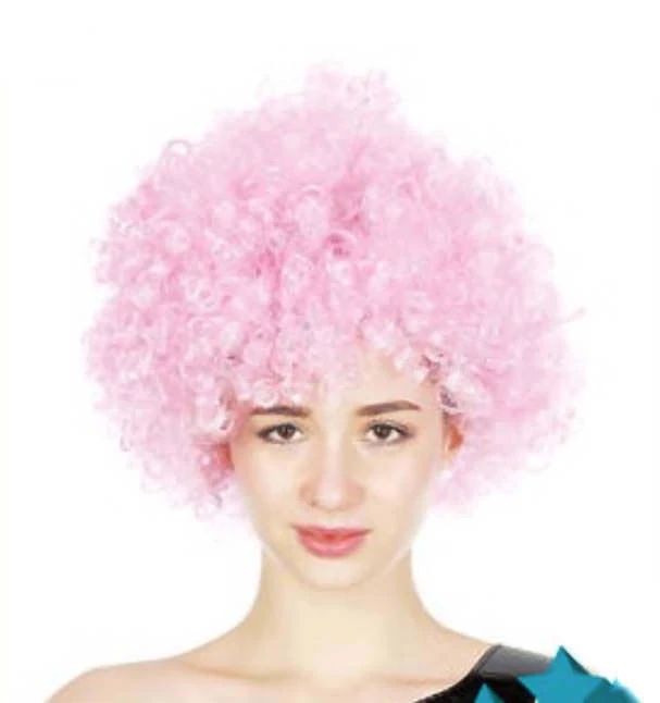 JD Party Fancy Dress Up Costume Party Afro Wig Curly Cosplay Funk Disco Halloween Clown 17 JD Party Fancy Dress Up Costume Party Afro Wig Curly Cosplay Funk Disco Halloween Clown