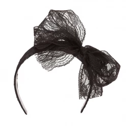 Tomfoolery Costume Accessories 80s Neon Retro Headband With Bow 1980s Orange Pink Black Green Headbands