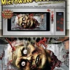Forum Novelties Halloween Props/Decoration Severed Zombie Head & Hand Prints Microwave Door Cover Halloween Decoration Prop