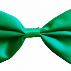 Sweidas Costume Accessories St Patrick Day Irish Bow Ties Shamrock Sequin Satin Gold Spots