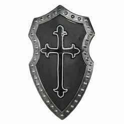 Balloon Agencies Black Cross Medieval Shield Adult Costume Prop Costume Accessories
