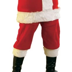 Rubie's Christmas Santa Claus Crimson Plush Suit Regency Classic Mens Costume Christmas Adult Costumes