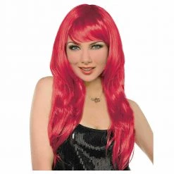 Amscan Magical Mermaid Princess Ariel Under The Sea Wig Ladies Costume Accessory