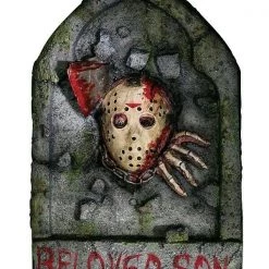 Rubie's Halloween Props/Decoration Jason Friday The 13th Tombstone Halloween Decoration