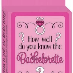 Baloonagencies Party Supplies Hens Night Party How Well Do You Know The Bride Bachelorette Game