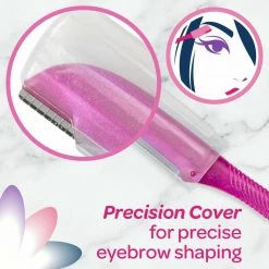 Schick Silk Touch-Up Multipurpose Exfoliating Derma Planing Tool Eyebrow Razor