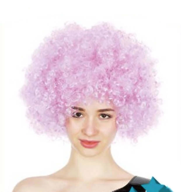 JD Party Fancy Dress Up Costume Party Afro Wig Curly Cosplay Funk Disco Halloween Clown 20 JD Party Fancy Dress Up Costume Party Afro Wig Curly Cosplay Funk Disco Halloween Clown