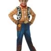 Rubies Deerfield Woody Deluxe Child Costume Toy Story Disney Sheriff Cowboy Jumpsuit Bandana Hat