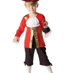 Rubie's Peter Pan Captain Hook Deluxe Book Week Halloween Boys Costume Costumes