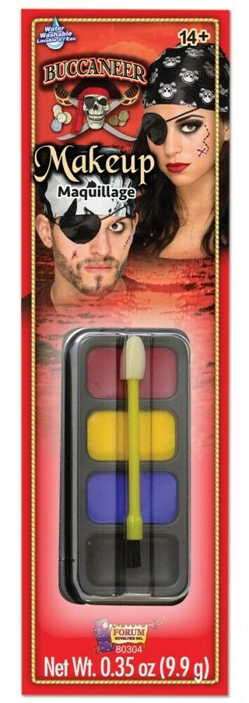 Unbranded Caribbean Character Pirate Family Makeup Kit 4 Unbranded Caribbean Character Pirate Family Makeup Kit