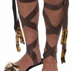 Tomfoolery Stone Age Caveman Men's Costume Sandals