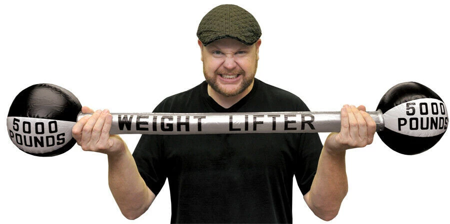 Morris Bar Bells Inflatable Mens Costume Prop Party Supplies 1 Morris Bar Bells Inflatable Mens Costume Prop Party Supplies