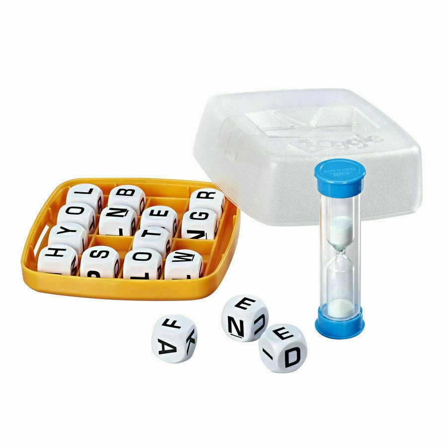 CREA Hasbro Boggle Game Word Letter Spelling Dice Game Family & Kids Learning Game Home & Garden 3 CREA Hasbro Boggle Game Word Letter Spelling Dice Game Family & Kids Learning Game Home & Garden