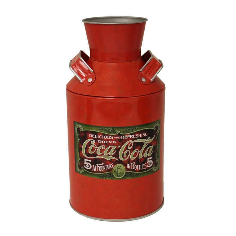 Williamvalentine Home & Garden Coca-Cola Coke Vintage Basket Milk Can Napkin Dispenser Serving Tray Holder 4 Williamvalentine Home & Garden Coca-Cola Coke Vintage Basket Milk Can Napkin Dispenser Serving Tray Holder