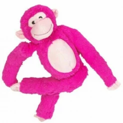 MALMAR 104cm Cheeky Plush Hugging Pink Monkey Soft Animal Plush Toy Home & Garden