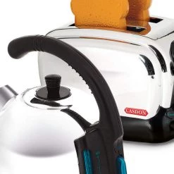 ATD Casdon Kitchen Appliances Breakfast Toy Set Microwave Toy Mixer Pretend Play Home & Garden