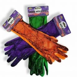TNW Spider Web Witches Gloves Halloween Ladies Costume Accessory Halloween Costumes 11 TNW Spider Web Witches Gloves Halloween Ladies Costume Accessory Halloween Costumes
