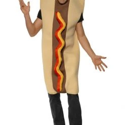 Smiffys Giant Hotdog Costume Adults Mens Funny Food Costume