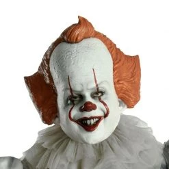 Rubie's Pennywise IT Vinyl Vacuform Moulded Mask Mens Costume Accessory