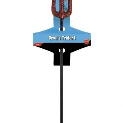 Smiffys Costume Accessories Glitter Trident Halloween Devil Adult Fancy Dress Costume Accessory