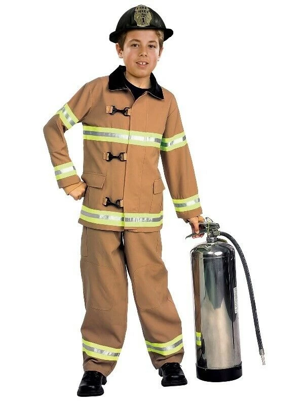 Rubie's Costumes Firefighter Deluxe Book Week Halloween Boys Costume 3 Rubie's Costumes Firefighter Deluxe Book Week Halloween Boys Costume