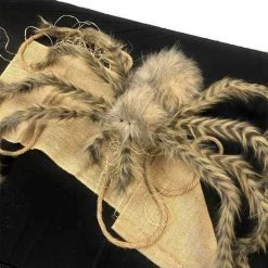 Unbranded 105cm Jumbo Scary Hairy Brown & Black Spider Halloween Decoration Prop Halloween Props/Decoration