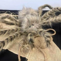Unbranded 105cm Jumbo Scary Hairy Brown & Black Spider Halloween Decoration Prop Halloween Props/Decoration
