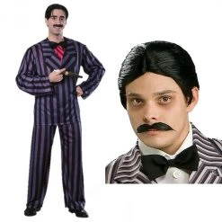 Rubie's The Addams Family Gomez Deluxe Mens Costume Wig And Moustache Costumes
