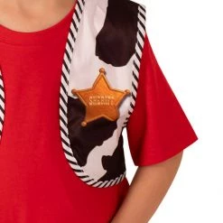 Rubies Deerfield Disney Toy Story 4 Woody Vest And Hat Costume Accessory Set
