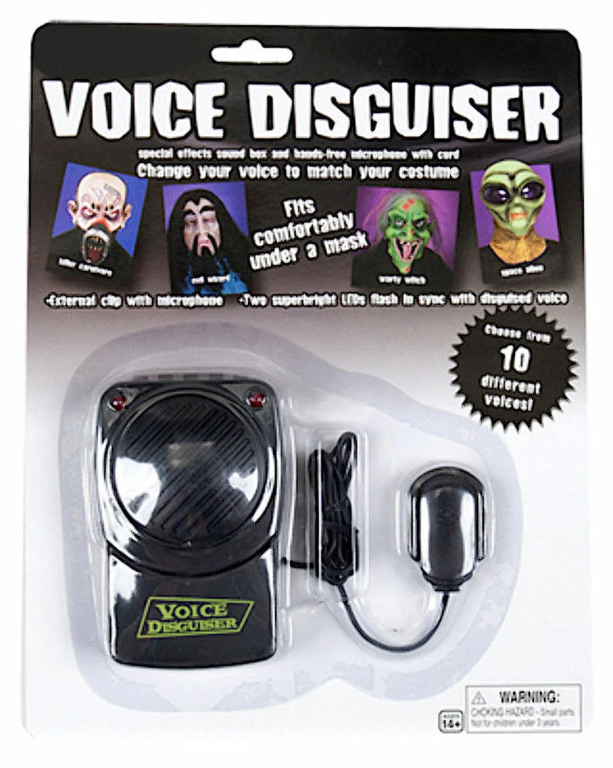 Sweidas Halloween Costumes 10 Different Voice Disguiser Changer | Monster Witch Alien Halloween Costume 1 Sweidas Halloween Costumes 10 Different Voice Disguiser Changer | Monster Witch Alien Halloween Costume
