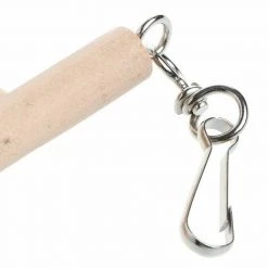 Unbranded Home & Garden Bird Cage Ladder Swing With Chew Rope Climbing Bird Play Set Budgie Parrot