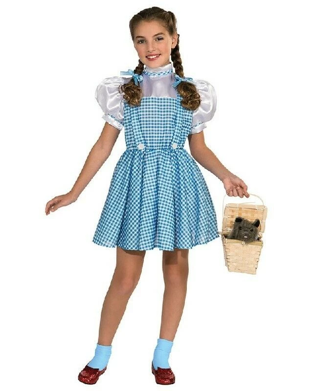 Rubie's The Wizard Of Oz Dorothy Girls Costume And Toto In A Basket Costume Accessory 3 Rubie's The Wizard Of Oz Dorothy Girls Costume And Toto In A Basket Costume Accessory