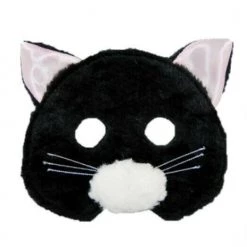 Sweidas Costume Accessories Plush Animal Mask Costume Accessory | Bear Cat Chicken Cow Lion Panda Pig