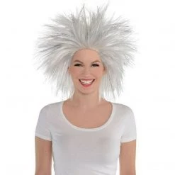 Balloon Agencies Fan Supporters Crazy Spikey Wig Ladies Mens Costume Accessory Many Colours