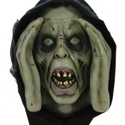 Unbranded Peeping Tom On Window Zombie Monster Life Size Head Halloween Decoration Prop
