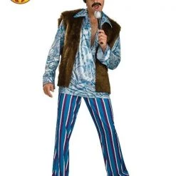Rubie's Rockstar Rap Idol 70s Hippie Disco Boogie Man Mens Costume Costumes