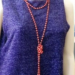 Carnival Great Gatsby Roaring 20s Flapper Beads Long Necklace 11 Carnival Great Gatsby Roaring 20s Flapper Beads Long Necklace