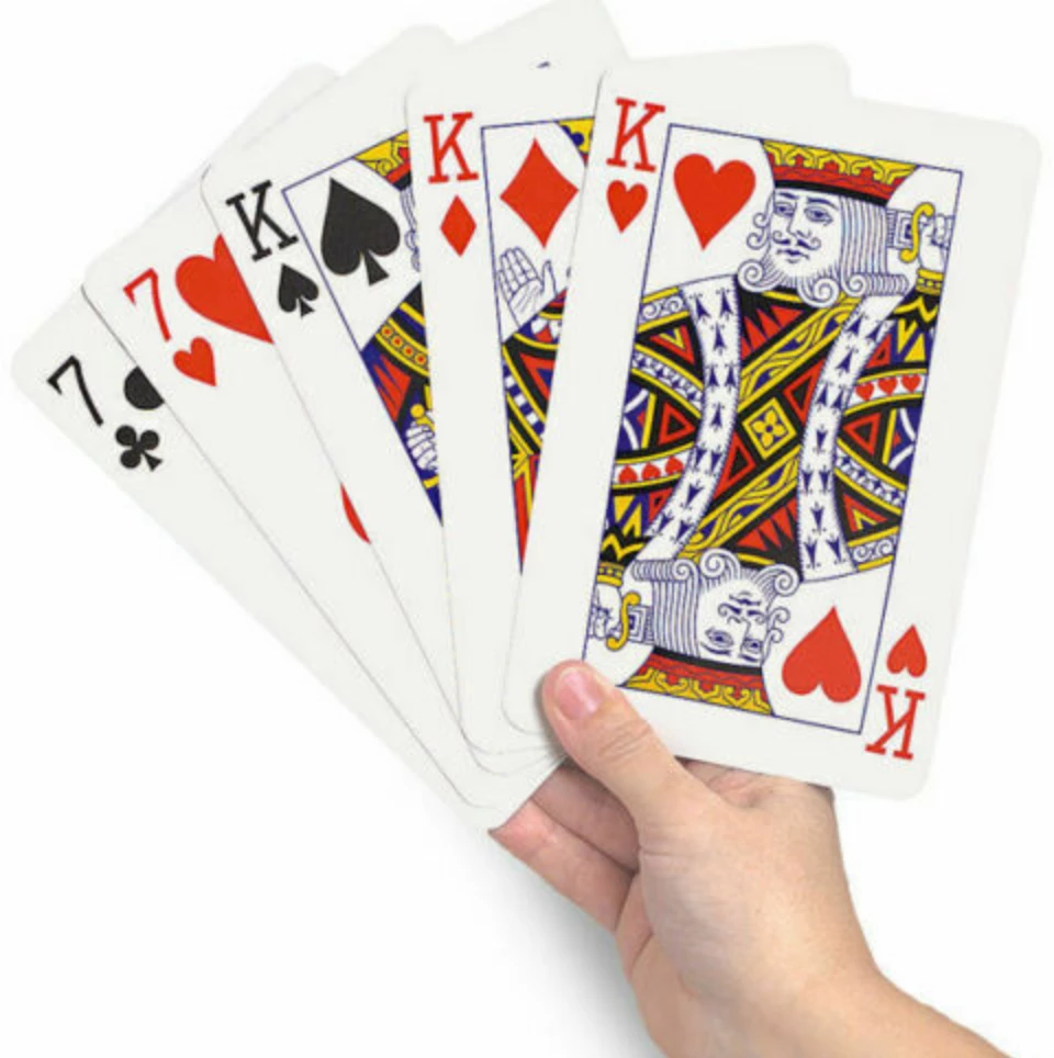 Aussie Toys Playing Cards Premium Jumbo Big Large Deck Card Game Plastic Coated Playing Card 2 Aussie Toys Playing Cards Premium Jumbo Big Large Deck Card Game Plastic Coated Playing Card