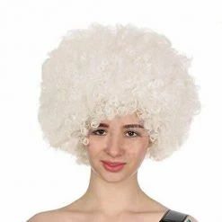 JD Party Fancy Dress Up Costume Party Afro Wig Curly Cosplay Funk Disco Halloween Clown 25 JD Party Fancy Dress Up Costume Party Afro Wig Curly Cosplay Funk Disco Halloween Clown