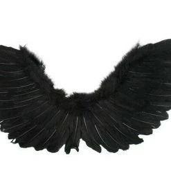 Tomfoolery Small Medium Large Angel Devil Black White Costume Wings Costume Accessories 9 Tomfoolery Small Medium Large Angel Devil Black White Costume Wings Costume Accessories