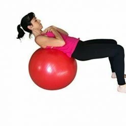 Kmart Health & Beauty ANTI-BURST GYM BALL Exercise 55cm Inflatable Physio Balance Yoga Fitness Gym