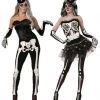 Rubie's Skeletone Bone Legging And Tutu Ladies Halloween Costume