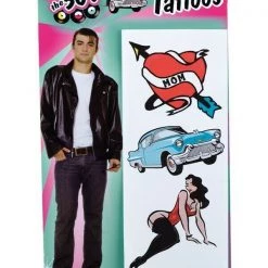Tomfoolery 1950s Flirtin Temporary Tattoos Costume Accessory Costume Accessories