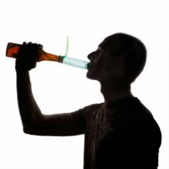 MDI Australia Beer Bong Small Bottle Party Drinking Game Chug Scull Alcohol Bucks Night Party Supplies