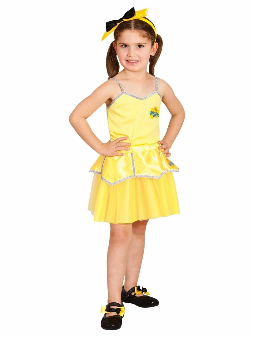 Rubie's Emma The Wiggles Yellow Ballerina Top Skirt Headband And Bow Girls Costume 6 Rubie's Emma The Wiggles Yellow Ballerina Top Skirt Headband And Bow Girls Costume